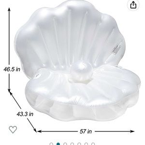Inflatable Pool Shell with Pearl